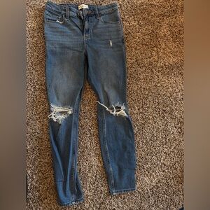 Abercrombie & Fitch Skinny High Rise Jeans